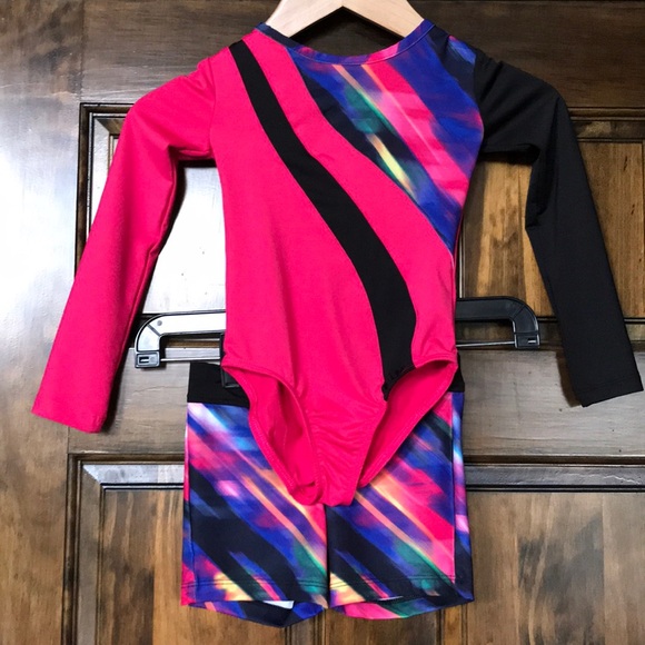 Danskin Now Other - Danskin Now XS (4/5) 2 pc gymnastics dance outfit